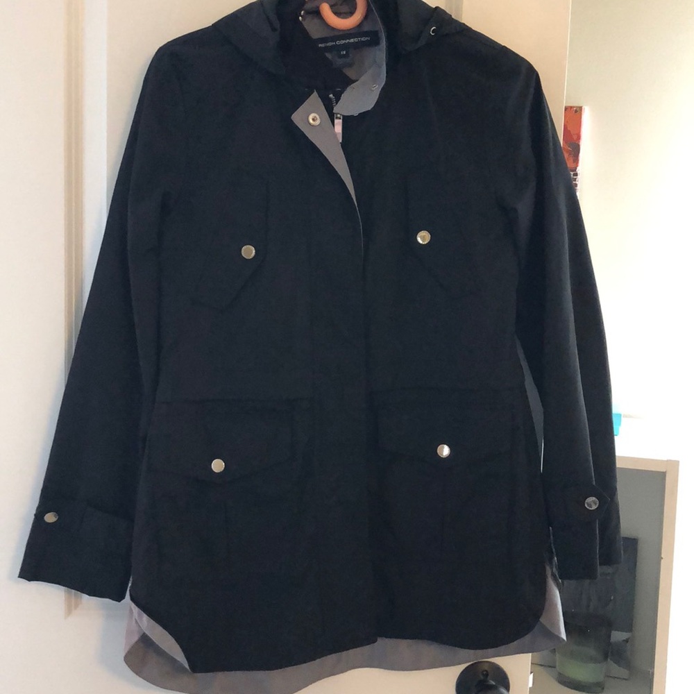 Cute Black and Grey Anorak Jacket - Picture 2 of 16